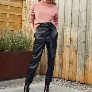 Aritzia Wilfred Leather Pants!!